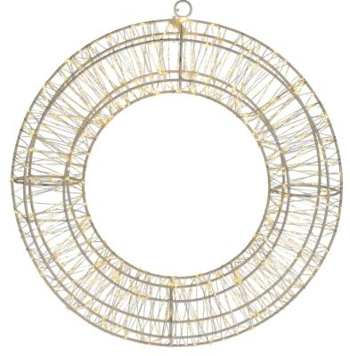 Lyskrans m/LED-lys, Ø38 cm