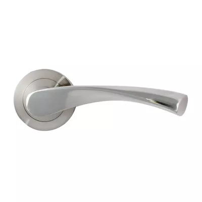 JUEGO DE MANILLA ROSETA ALUMINIO NIQUEL SATINADO 707 MICEL