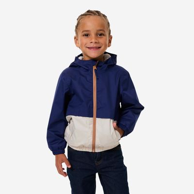 QUECHUA Dětská turistická nepromokavá bunda MH 500 Kid 2–6 let