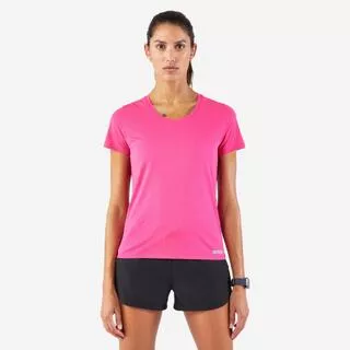 KALENJI Maglia running donna RUN 100 fucsia