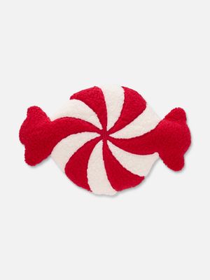 Cojín polar en forma de caramelo