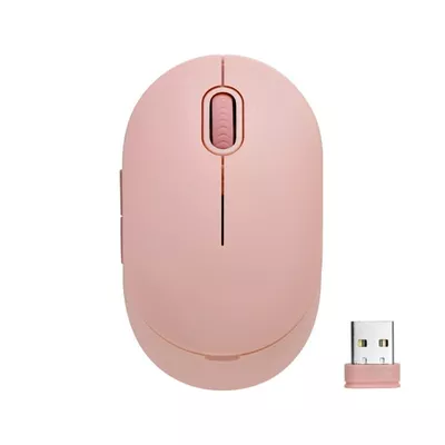 onn Wireless 5-Button Mouse with Adjustable DPI, Pink