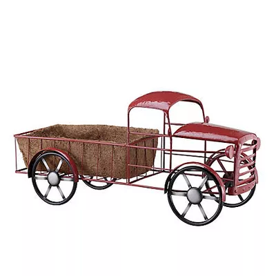 Red Shed 20 lb. Metal Cocoliner Truck Planter