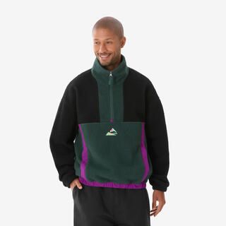 QUECHUA Pile montagna uomo 50 ANNI DKT nero