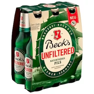Beck's Unfiltered Pils 6x0,33l