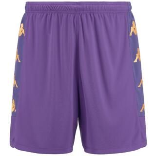 KAPPA pantaloncini da uomo in poliestere viola da fitness