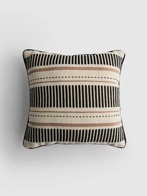 Cojín cuadrado geométrico