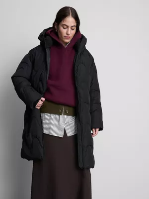 Chaqueta larga acolchada THERMOLITE® EcoMade