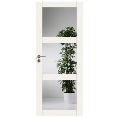 Swedoor, Indvendig dør m. glas, Purity GW03L, hvid