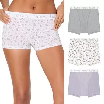 Hanes Originals Ultimate 3-Pack Stretch Cotton Boxer Brief Underwear 45UOBB