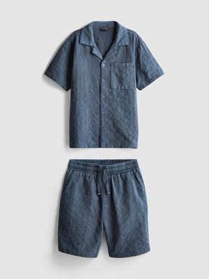 7-15 años | Pantalones cortos y camisa con solapas