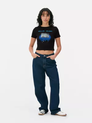 Camiseta corta de Billie Eilish