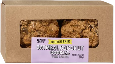 Gluten Free Oatmeal Coconut Cookies