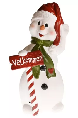 Fløjtende snemand m/lydsensor