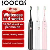SOOCAS X3U Sonic Electric Toothbrush Adult Tooth Brush Ultrasonic Electr Toothbrush USB Fast Rechargeable IPX7 Waterproof