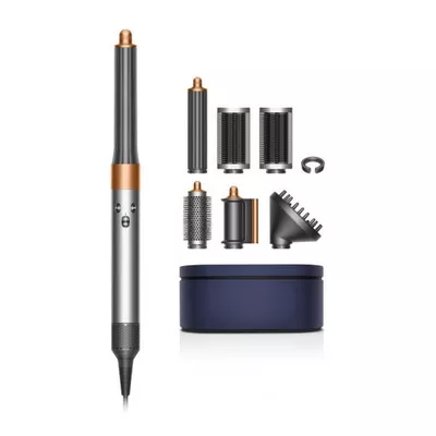 Restored Premium Dyson Airwrap™ Multi-styler Complete Long Diffuse | Nickel/Copper (Refurbished)