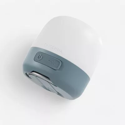 QUECHUA Campinglampe aufladbar USB-C und Dynamo - BL60 - 60 Lumen
