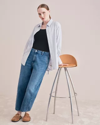 Vaqueros bombachos de Coleen