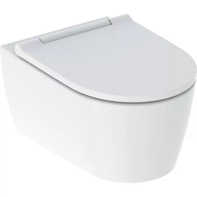 Geberit, Væghængt toilet, One, hvid