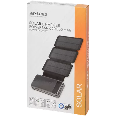 Solární powerbanka Re-load