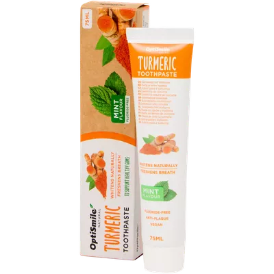 Přírodní zubní pasta OptiSmile Kurkuma a máta
