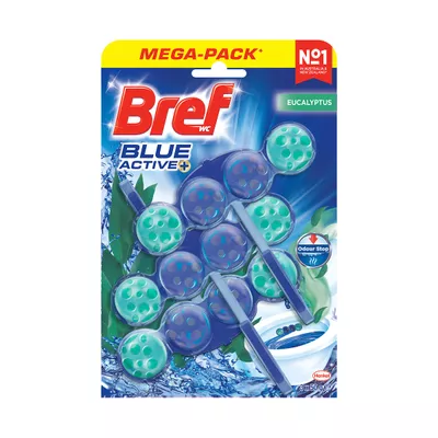 Bref Cage Blue Active Eucalyptus 50g 3pk