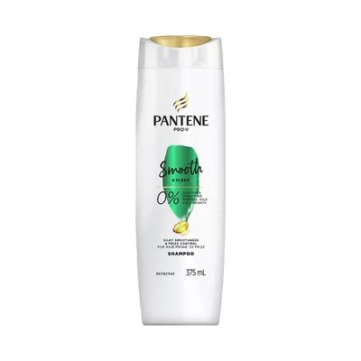 Pantene Smooth and Sleek Shampoo for Frizzy Hair 375mL