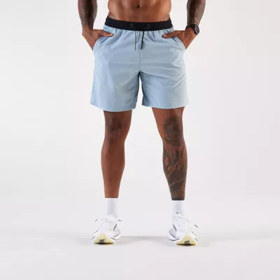 KIPRUN Laufshorts Herren - Run 500 Dry blau