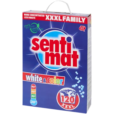 Prací prášek Sentimat White & Color