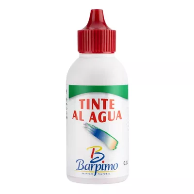 TINTE AL AGUA CONCENTRADO 100ML ROJO INGLES