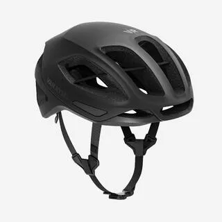 VAN RYSEL Casco bici da corsa adulto RCR MIPS nero
