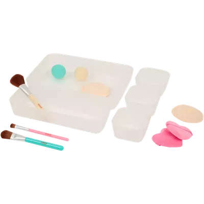 Organizér na make-up s příslušenstvím