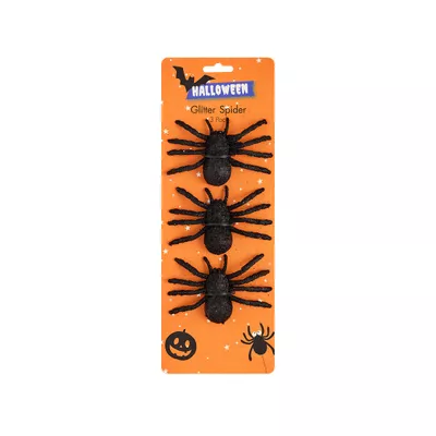 Halloween Spider Glitter 3pk