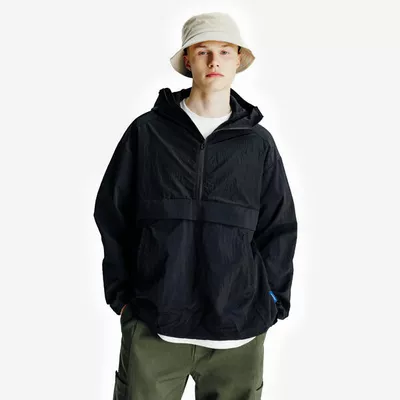 DECATHLON Windjacke Herren - Lifetech schwarz