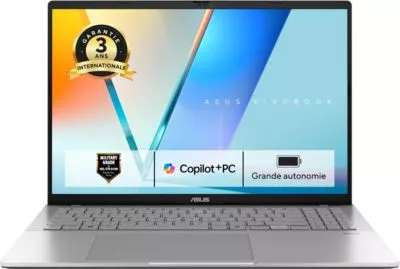 Ordinateur portable ASUS Vivobook S16 Copilot+ PC S3607QASH080W