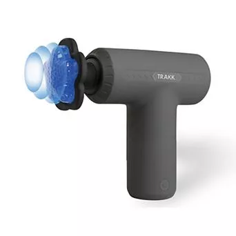 TRAKK Portable Massage Gun With 5 Interchangeable Heads