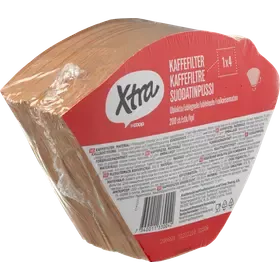 Xtra suodatinpussi 1x4 valkaisematon 200 kpl