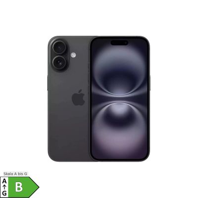 Apple iPhone 16, 256GB, Schwarz, 5G, Smartphone NEU OVP