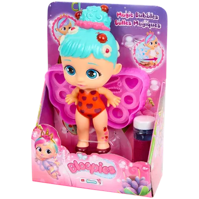 Panenka s bublifukem Bloopies