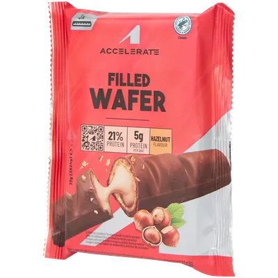 Proteinové oplatky Accelerate Lískooříškové