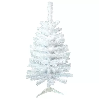 Kunstigt juletræ, 90 cm, hvid