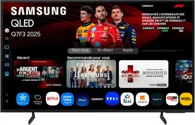 TV QLED SAMSUNG TQ43Q7F3 4K AI SmartTV 2025