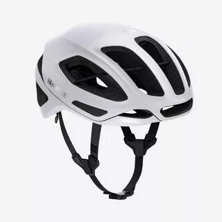 VAN RYSEL Casco bici da corsa adulto RCR MIPS bianco