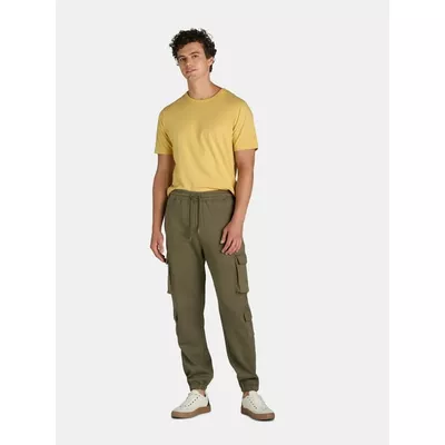 Hollywood Men's Fleece Cargo Joggers, Sizes S-XL