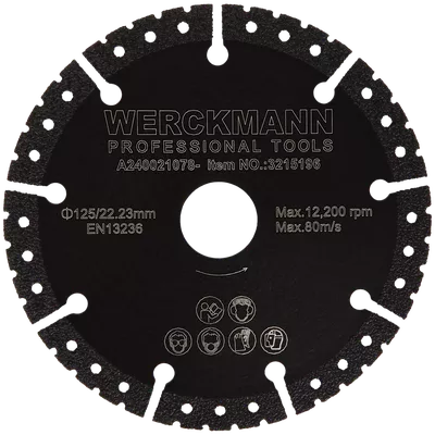 Multifunkční brusný kotouč Werckmann