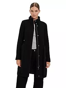 Class Bessy High-Neck Belted Coat