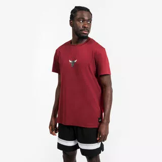 TARMAK T-shirt basket adulto 900 NBA Chicago Bulls rossa