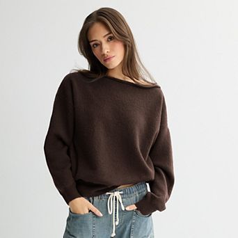 Juniors' SO® Off Shoulder Sweater