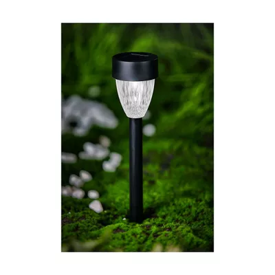 Solar Tapered Path Light 5 Lumen Black