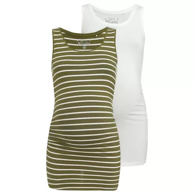 2 Damen Umstands-Tops